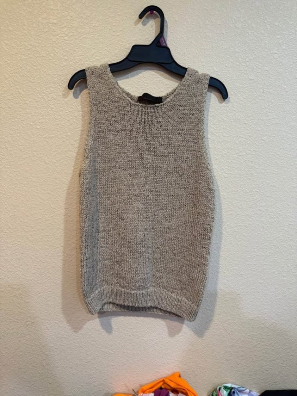 Zara Knit Tank Top Size Small